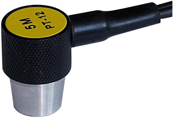 YUSHI Ultrasonic Thickness Gauge Standard Probe/Transducer Collection ( PT-12, 0.04'' to 6'', 5MHz)with Certificate