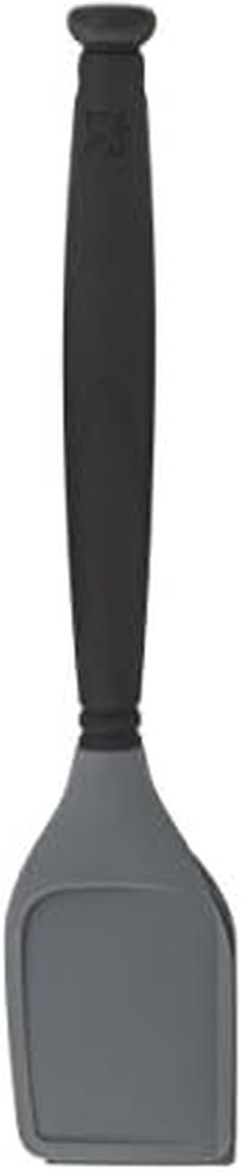 Sabatier Medium Nylon Spatula with Silicone Head, Black & Gray