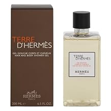 Hermes Terre d'Hermes for Men Hair and Body Shower Gel, 6.5 Ounc