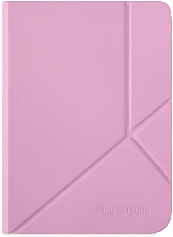 Kobo Clara Colour/BW SleepCover Case, Candy Pink, Vegan Leather | Sleep/Wake Technology, Built-in 2-Way Stand, Vegan Leather, For 6” Clara Colour/BW