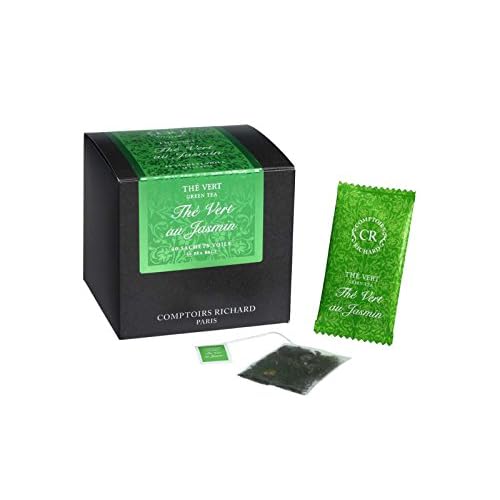 Comptoirs Richard Jasmine Green Tea The Vert au Jasmin Tea - 40 Sachets