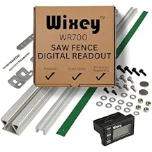 Wixey Saw Fence Digital Readout Easy-to-Read Accurate Table Saw Fence Upgrade - Durable Digital Dial Indicator - Perfect Precision Measuring Tools for Woodworking Projects