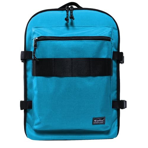 Travel Backpack 17L Lightweight Casual Small Carry-on Daypack 15-inch Laptop Notebook, Underseat Overnight Weekender, Blue