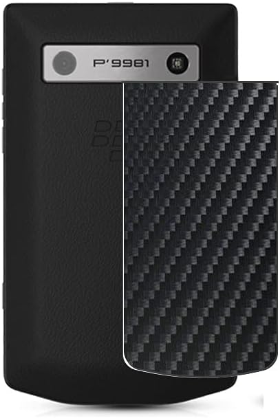 2 Pack Back Screen Protector Film, compatible with BlackBerry Porsche Design P9981 Black Carbon TPU Guard Cover ( Not Tempered Glass/Not Front Screen Protectors )