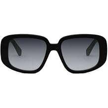 Celine Bold 3 Dots Smoke Gradient Butterfly Ladies Sunglasses CL40299U 01B 55
