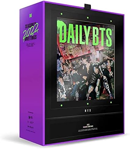 [WEVERSE] BTS 2022 Season's Greetings+Decorative Stickers,Photocards set