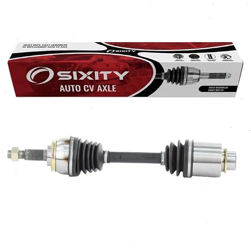 Sixity Auto Front Right CV Axle compatible with Nissan Murano 2003-2007 - Passenger Side Complete Axle Shaft Assembly