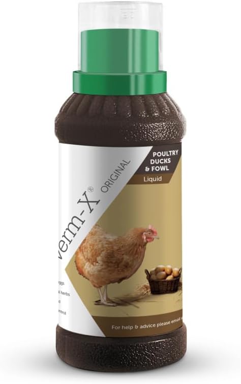 Verm-X Liquid Poultry & Fowl Intestinal Hygiene Supplement, 250 mL