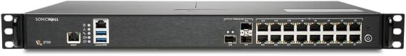 SonicWall NSA 2700 (02-SSC-4324) Bundled with a SonicWall 1YR 8x5 Support for NSA 2700 Series (02-SSC-8359)