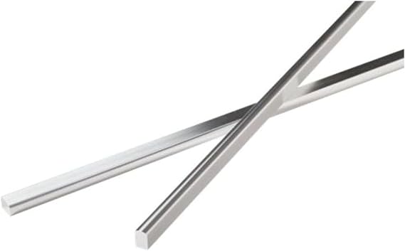 Stainless Steel Bullnose Pencil Liner Trim Tile Sleek Metal Accent for Kitchen Backsplash, Bathroom Wall, Shower Edges & Decorative Transitions 1 Piece