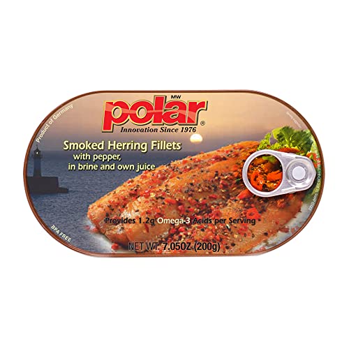 MW Polar Herring, SmokedPeppered, 7.05-Ounce