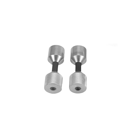 2 Pcs Flange Two Hole Pins Set Stainless Steel 1-1/8 Two Hole Alignment Pins