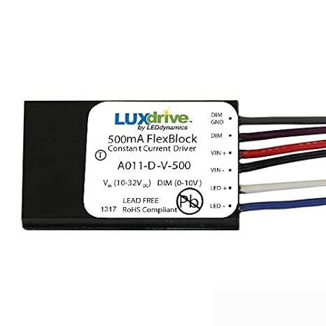 FlexBlock - 500mA Constant Current LED Driver with Dimming