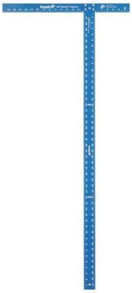 Empire Level 410-48 Drywall T-Square with 1/8 thick 47-7/8-Inch Long Blade