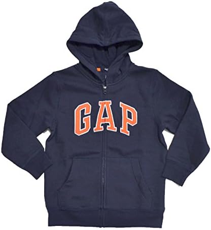 GAP Boys Fleece Arch Logo Zip Up Hoodie