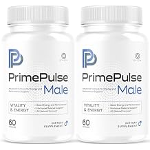 (2 Pack) Prime Pulse Male Pills - PrimePulse Capsules Advanced Formula Support Maximum Strength, PrimePulse All Natural Daily Vitamins for Health and Wellness Reviews, 120 Capsules for 2 Months