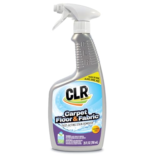CLR Stain-Free Carpet, Floor & Fabric, Fast-Acting Stain Remover, 26 Ounce