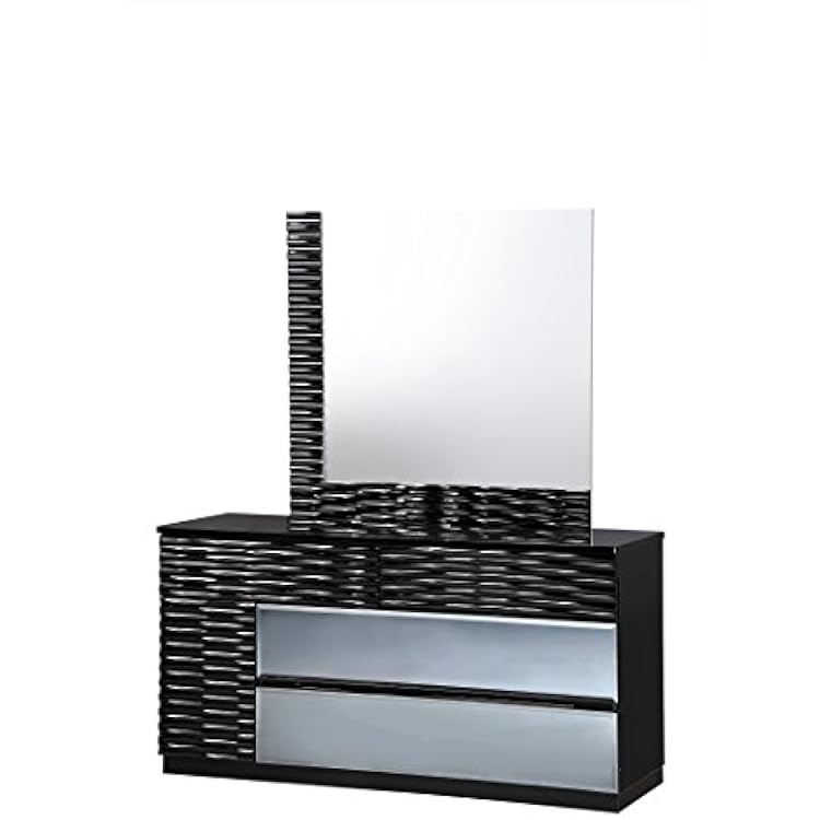 Global Furniture Mirror, Black