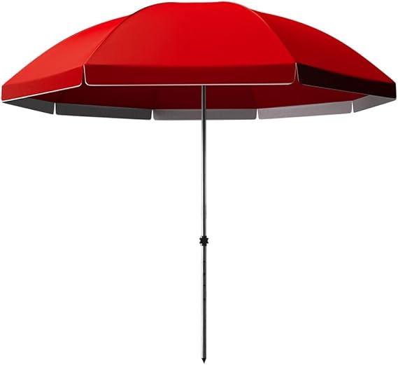 Round Patio Market Umbrella,Garden Parasol Umbrella,Lightweight Sun Shade Beach Umbrella,UV Protection Outdoor Table Umbrella for Lawn Backyard Deck Terrace Pool