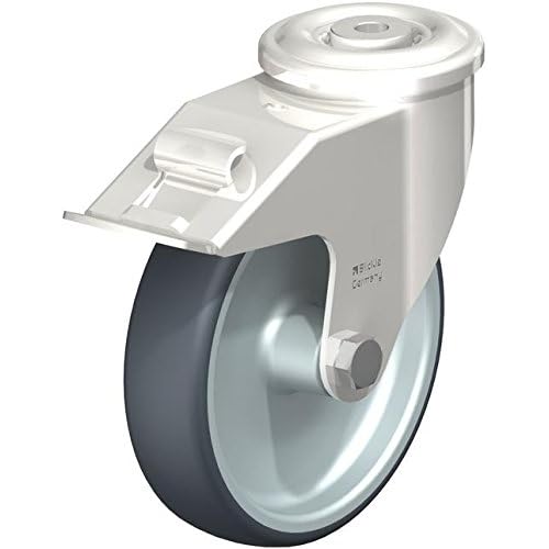 Blickle LEXR-TPA 160G-FI Swivel Caster, 6.3 Wheel Diameter, 440 lb. Load Capacity