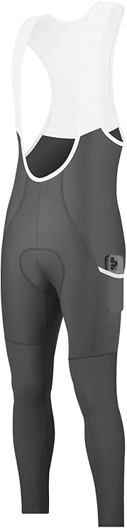 CEROTIPOLAR Thermal Fleece Cycling Tights, Bibs Tights, Bike Bibs Pants for Fall and Cold Winter