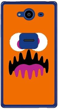 YESNO Wonder Monster Orange Clear / for AQUOS ZETA SH-01H/docomo DSH01H-PCCL-201-N106