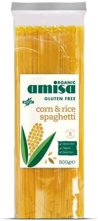 (2 Pack) - Amisa - Org GF Corn & Rice Spaghetti | 500g | 2 Pack Bundle