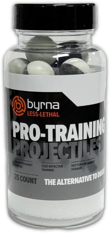 Byrna .61 Cal Pro-Training Projectiles (25 Count)