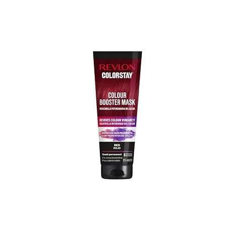 Revlon Colorstay Colour Booster Mask Temporary Hair Colour Care Care for Colouring Revives Shine Intensifies Moisturises Red or Red Hair 125ml 6 Uses