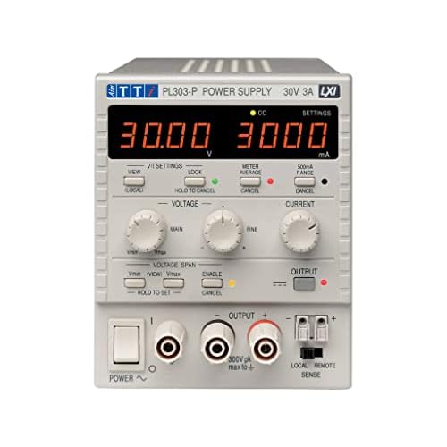 TTi PL303-P - Single 0-30V0-3A USBRS232LANLXIAnalog