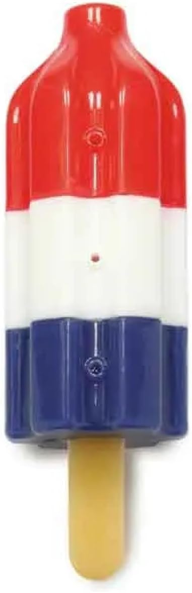 PUREPET Rocket POP Freezable Water Toys for Dogs Keep Your Pup Cool on Hot Humid Days (7.25 inch Large Rocket POP)