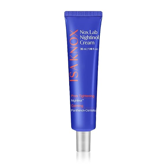 Isa Knox Nox Lab Nightinol Cream (1.18 fl oz) - Pore Firming & Elasticity Boosting Korean Skincare Night Cream Retinol & PDRN & Panthenol & Centella Extract for Regeneration & Soothing