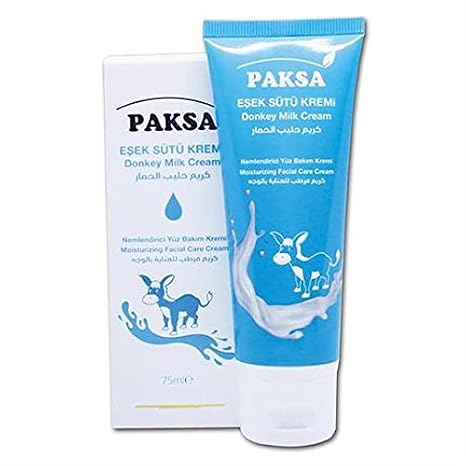 Donkey Milk Cream | Moisturizing Organic Face Care Lotion | Premium Donkey Milk Facial Moisturizer | Anti-Aging Properties | Paraben Free | Quantity 75ml / 2.53 oz