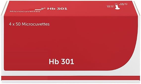 Microcuvettes 200 Strips HB 301 Analyzer.