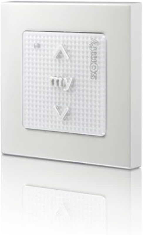 Somfy Smoove 1811533 RTS wall switch Wireless 1-channel White