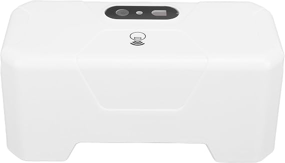 Touchless Sensor Toilet Flusher, Automatic Motion Sensor Flush Kit, IPX5 Lasting Battery, No Touch Flushing, with Automatic Flush Regulation for Water Efficiency