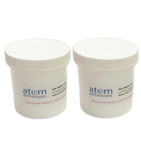 Epoxy Adhesive, Optically Clear High Impact,Two Part, Low Viscosity, AA-Bond F113, 250gm Jar
