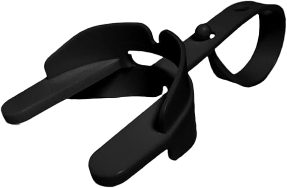 Ultra-Guard Orthodontic Mouthguard with Strap, Black, Double Protection