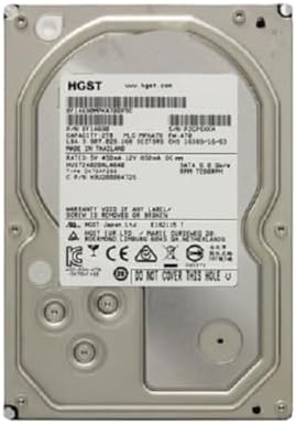 HGST New Ultrastar 7K4000 0F14690 HUS724020ALA640 2TB 7200 RPM SATA 6GBs 64MB Enterprise HDD Hard Drive for Dell HP Supermicro Certified Lenovo and Other Systems