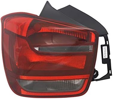 Left Tail Light Compatible With BMW 1 Series F20 F21 2010 2011 2012 2013 2014 2015 114i 116i 118i 125i M135i 114d 116d 118d 120d 125d VT691L Driver Side Left Side Rear Light Tail Lamp Red Smoke