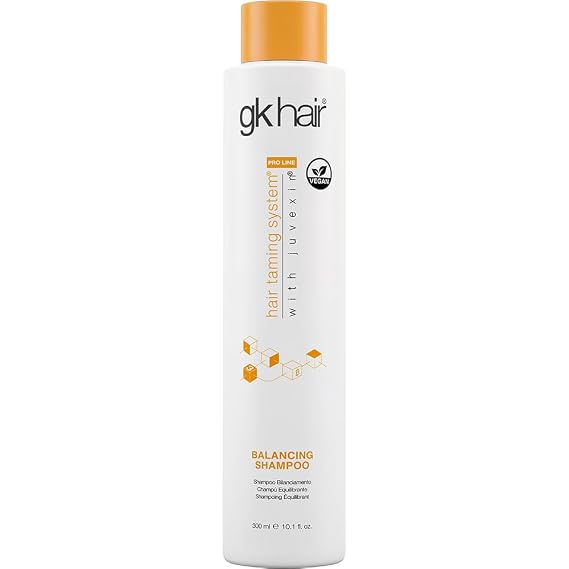 GK HAIR Balancing Shampoo Cleanses and Removes Buildup with Keratin Treatment For Oily Control Flaky Itchy Dry Scalp Thinning nourishing Hair Sulfate