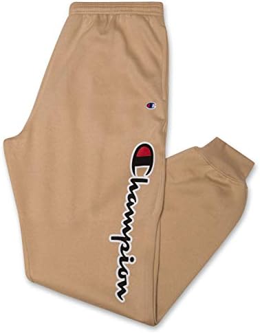 Champion Sweatpants for Men Big and Tall Cotton Fleece Joggers