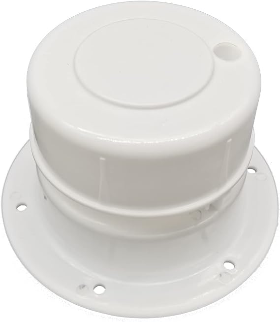 Replacement White Plastic Sewer RV Plumbing Vent Caps Camper Vent Cap fits 1 1/2" Pipe Removable Cap RV Trailer Camper