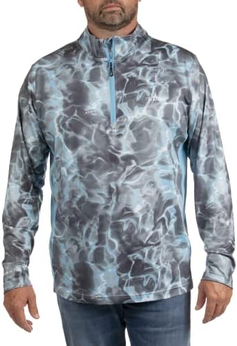 HABIT Mens Black Fork Mountain Trail 14 Zip Performance Layer