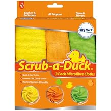 Scrub-a-Duck Microfibre Cloths (3 Pack)