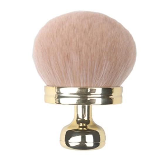 Extra Large Body Makeup Brush 74mm Wide Head Tanning Back Applicator Soft Synthetic Bristle Bronzing(Gold)