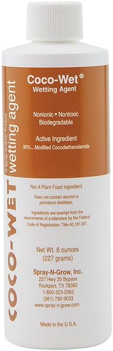 Inc. COCO8 Coco Organic Wetting Agent, 8 oz Micro Nutrients, Concentrate