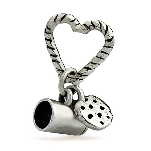 OHM Milk & Cookies Sterling Silver Bead