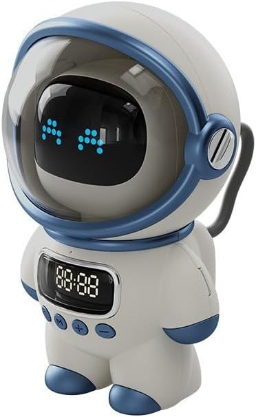 Astronaut Robots, for Smart AI Robot Btv5.1 EDR Speaker, Interactive Smart Robotic With Touch Sensor, Voice Control, Speech Recognition, Singing, Dancing(White)