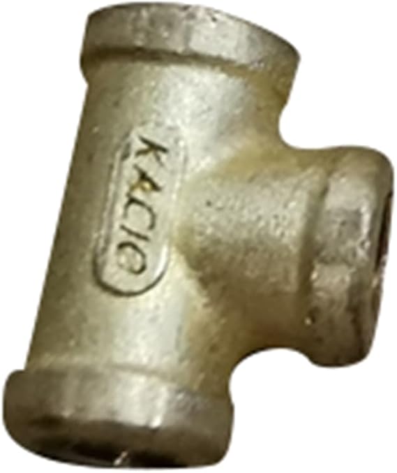 Thread Tee Pipe Fitting for KACIO Steam Engine Boiler Model, M4*0.5
